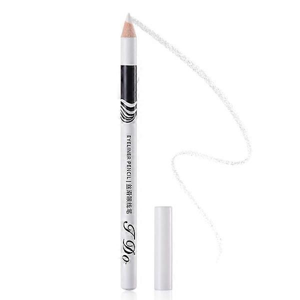 White Eyeliner Pencil Lip Shadow Eyeliner Marker Shimmer Matte Waterproof O8