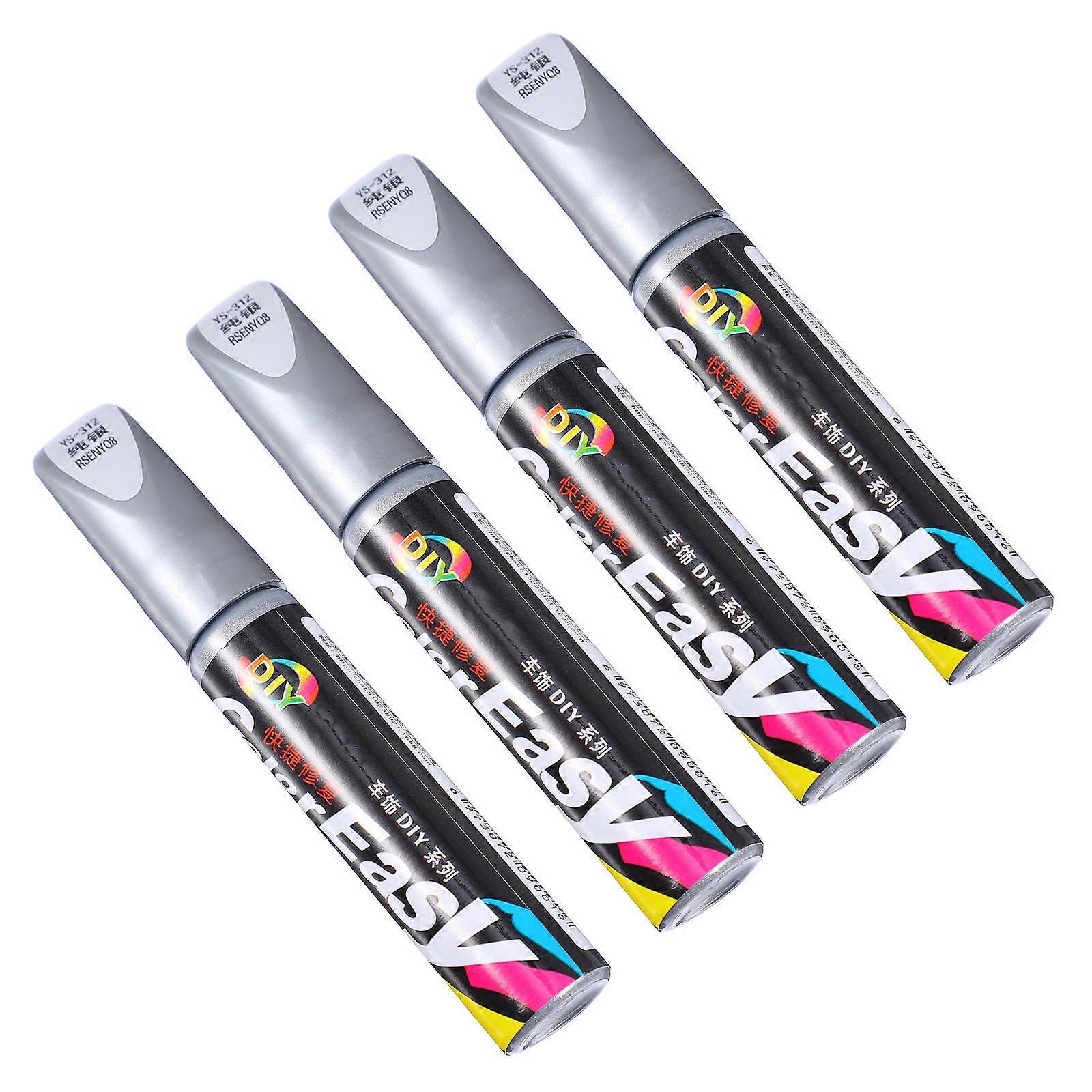 Car Touch Up Pen Auto Paint Scratch Repairing Tool Professional 4Pcs