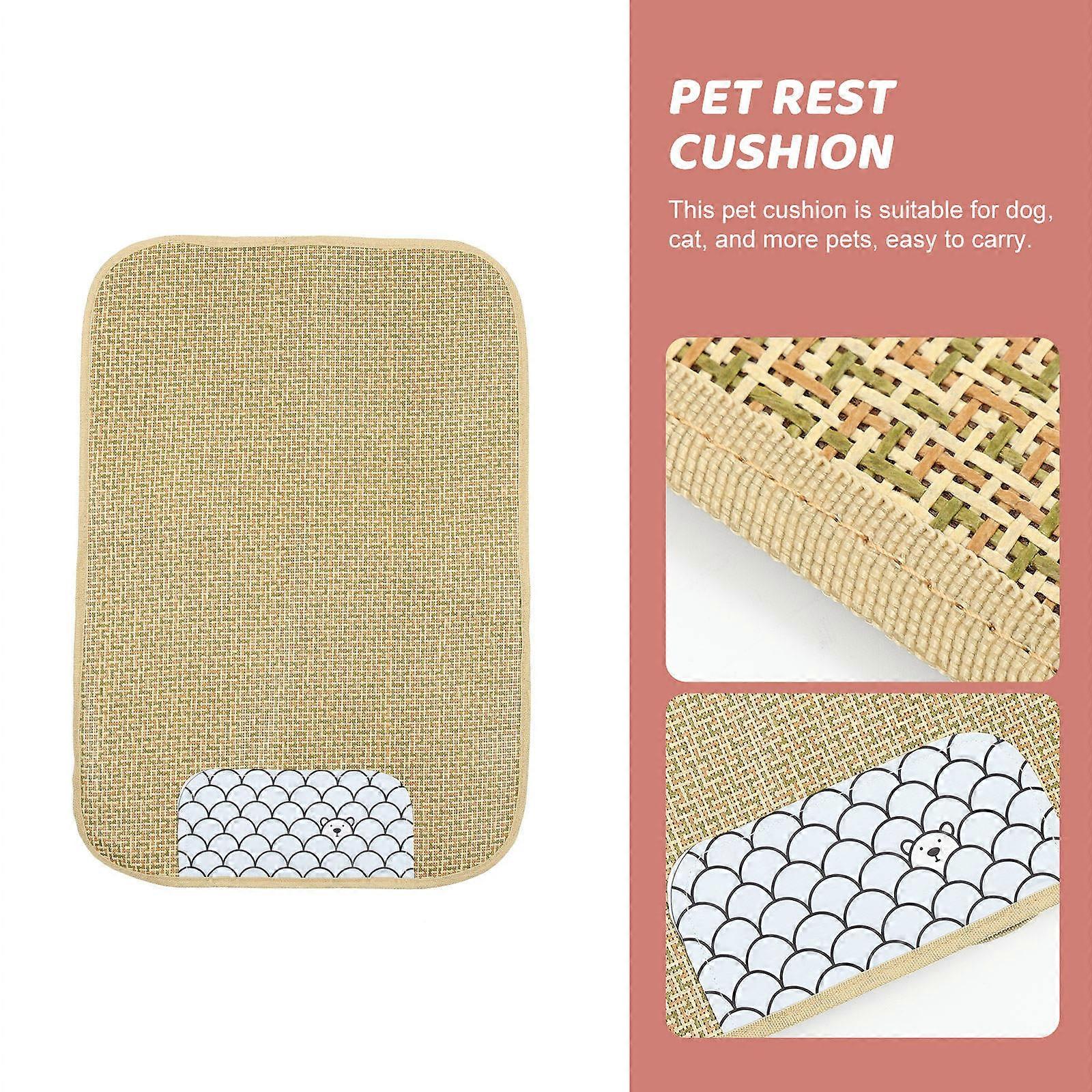 Cat Summer Cooling Mat Sleeping Mat for Pets Comfortable Pad