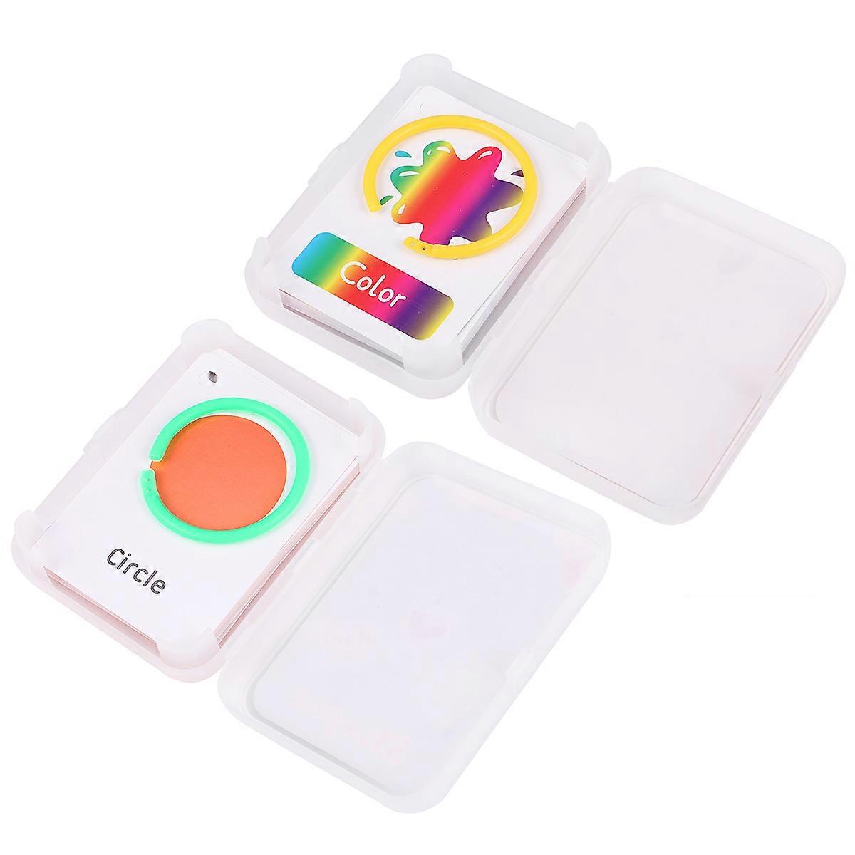 Cognitive Learning Toy 2Sets for Kids Early Educational Study Flash Jigsaw
