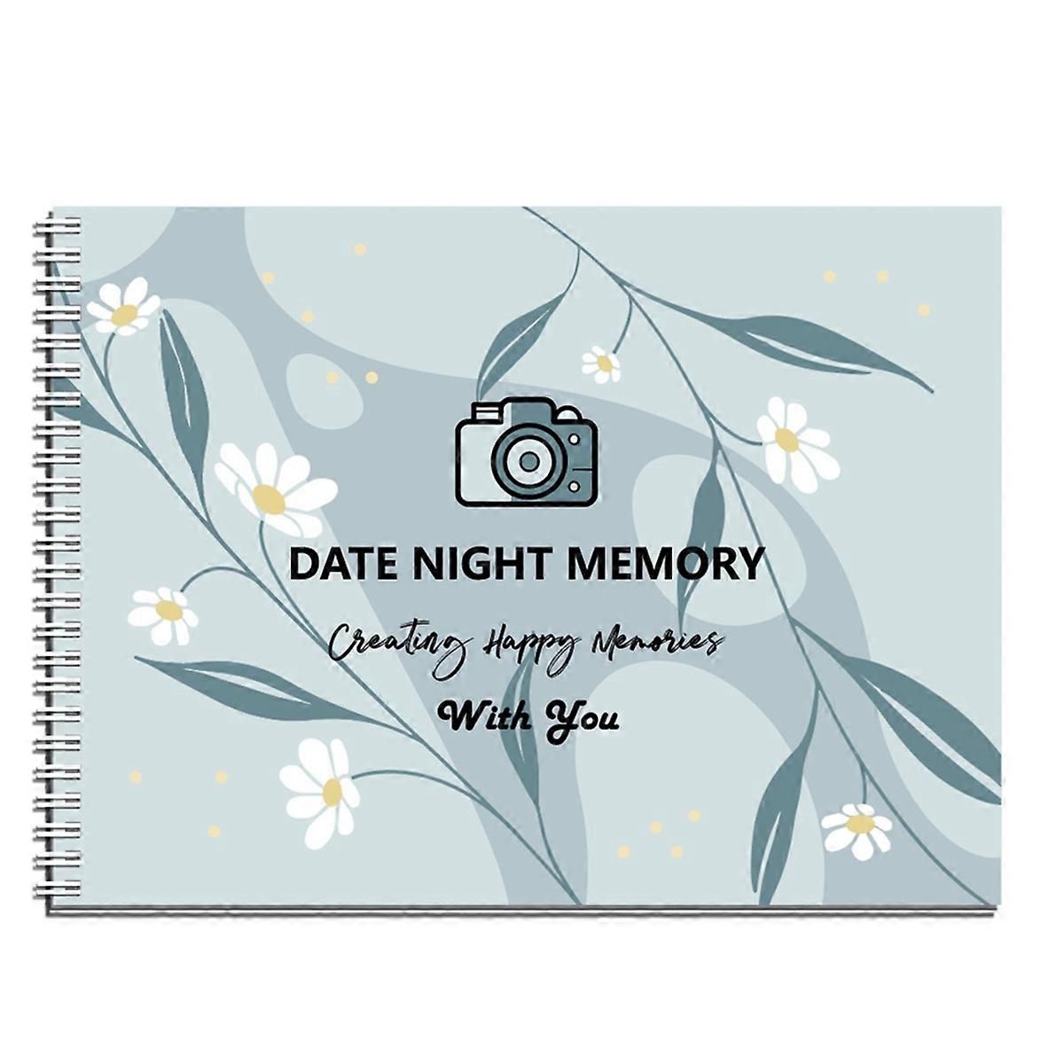The Date Night Book - Date Night Ideas for Couples Record for Couples