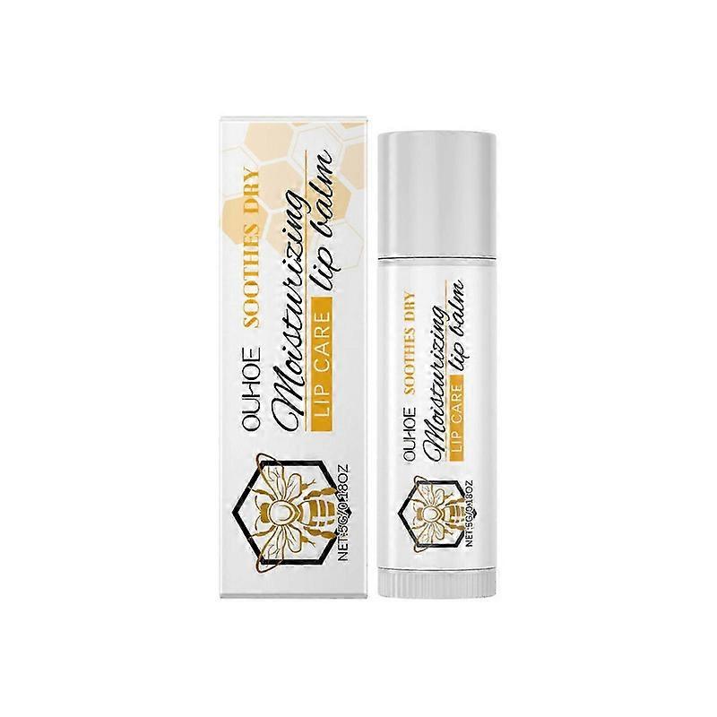 OUHOE Moisturizing Lip Balm Moisturizing and moisturizing care for lips without dryness, tenderness, smoothness, and shiny lip balm