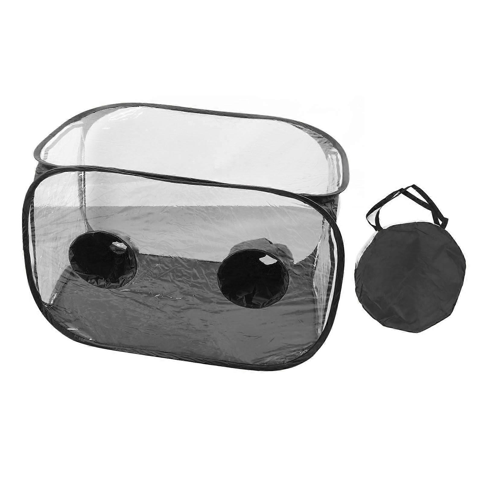 Mushroom Growing Still Air Box Portable Foldable Pop Up PVC Mushroom Container Set