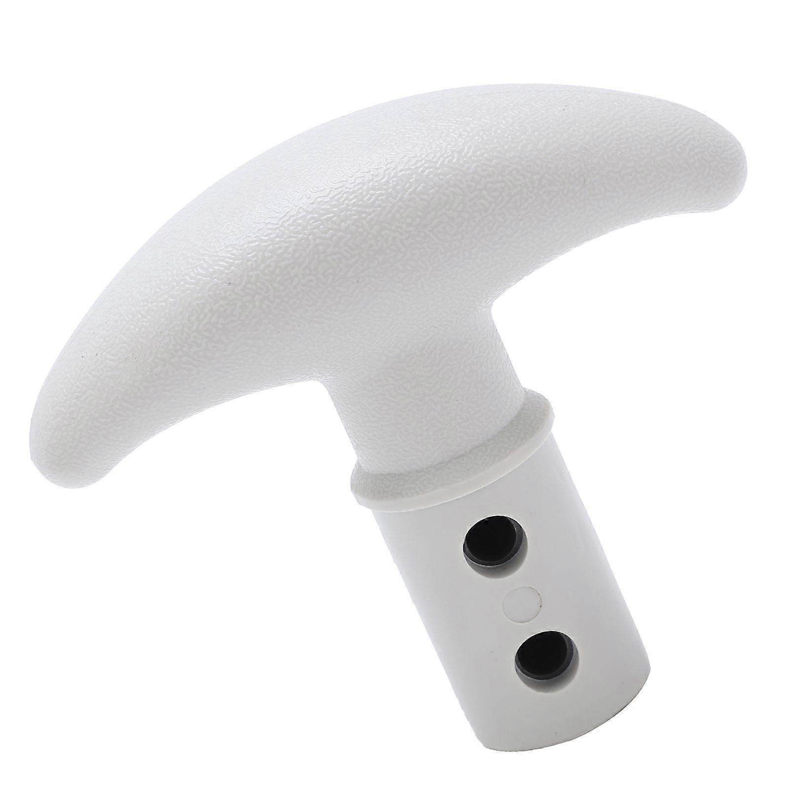 Canoe Kayak Surfboard Dinghy Inflatable Boat Paddle T Shaped Handle End Parts AccessoriesGray