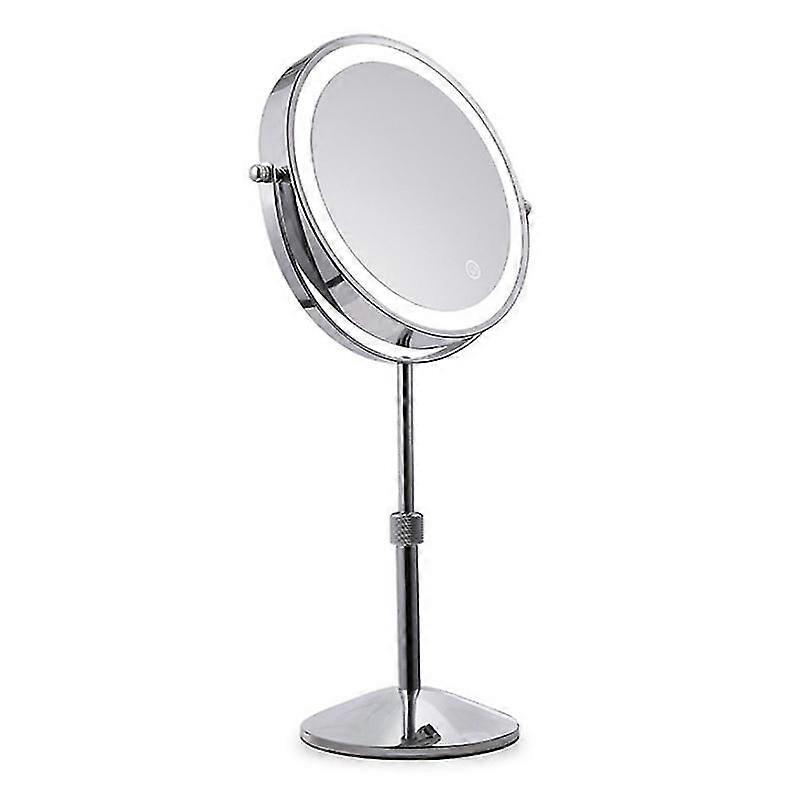 Makeup Mirror Plane + 7 Times Magnification(7-inch Rechargeable)
