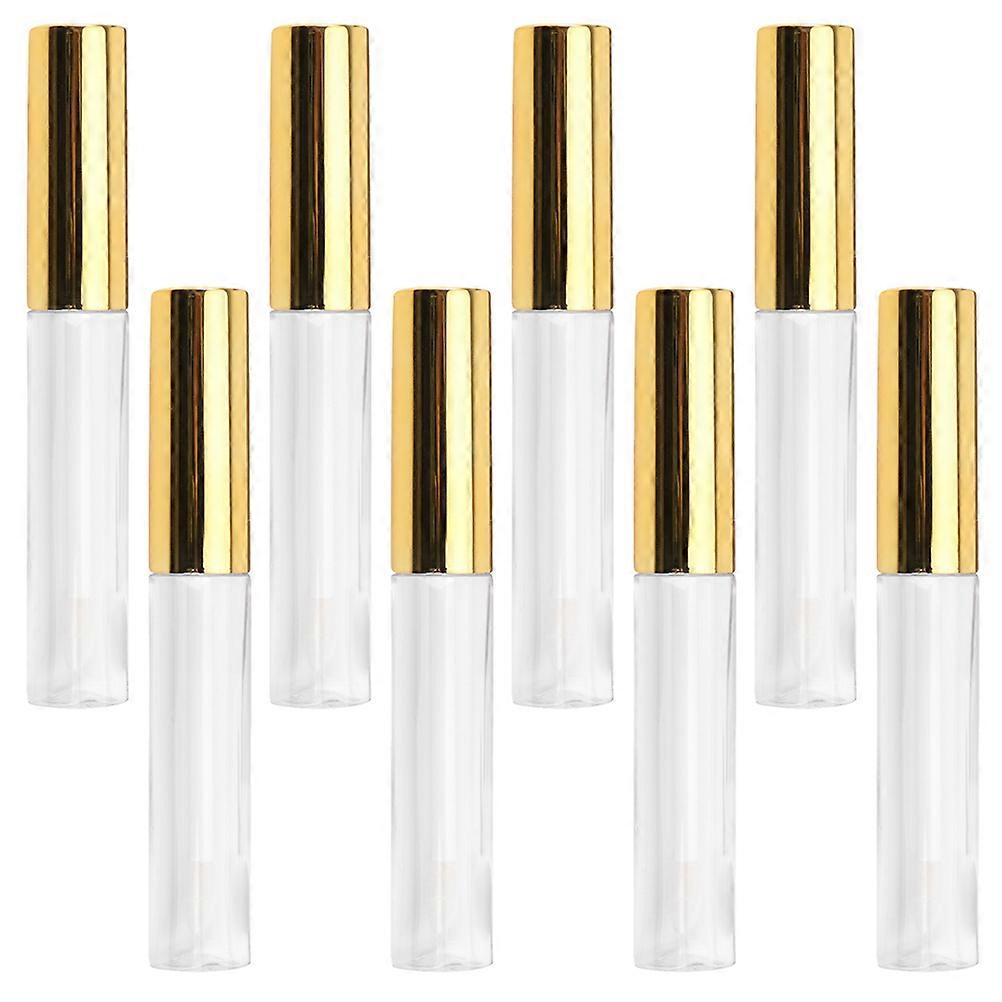 Plastic Lip Gloss Containers for Storage 8Pcs Refillable Lip Glazes Bottles