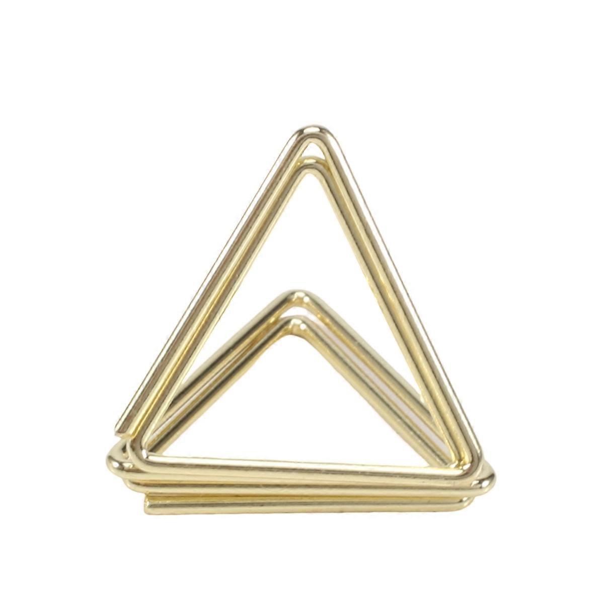 30Pcs Triangle Shape Card Holders Wedding Table Number Holders