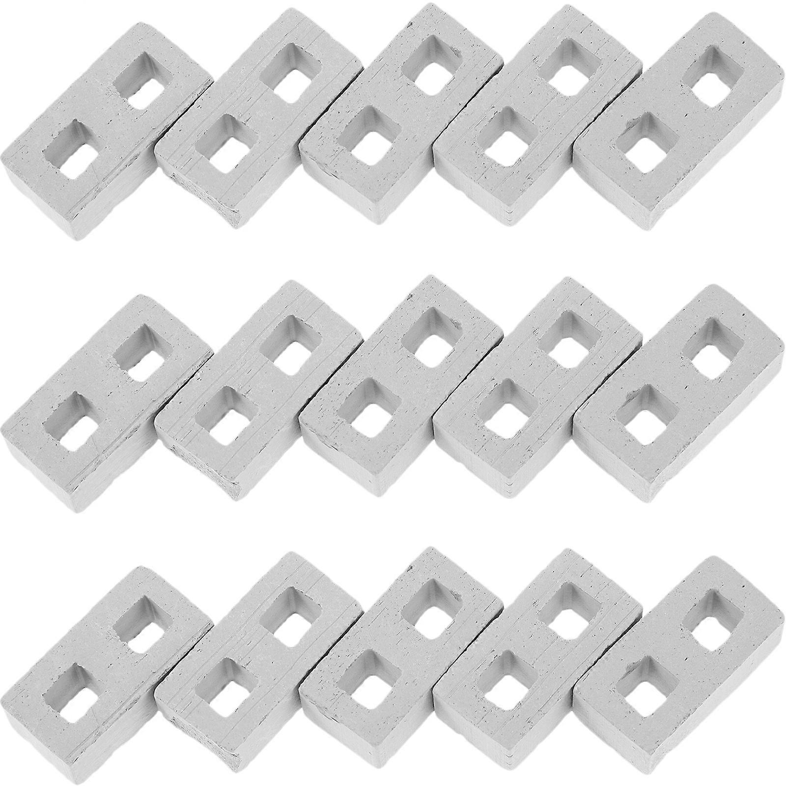 DIY Miniature Bricks Sand Box Landscaping Accessories 60Pcs