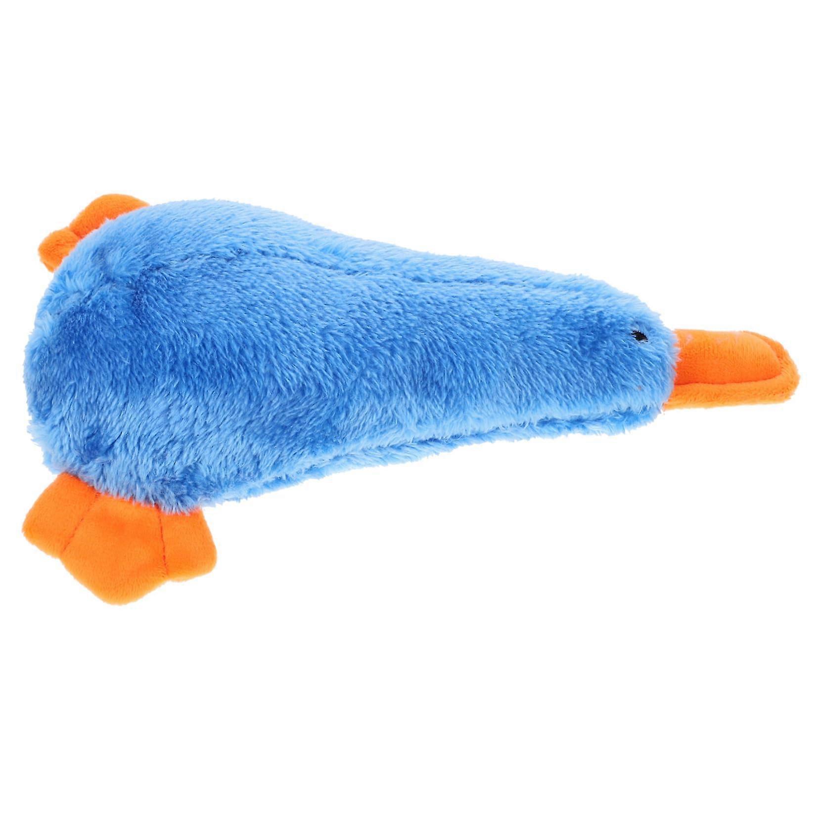 Stuffed Duck Toy For Dogs  Plush Squeaker Chew Toy, Cartoon Puppy Teething Toy, Dog Chew Toy