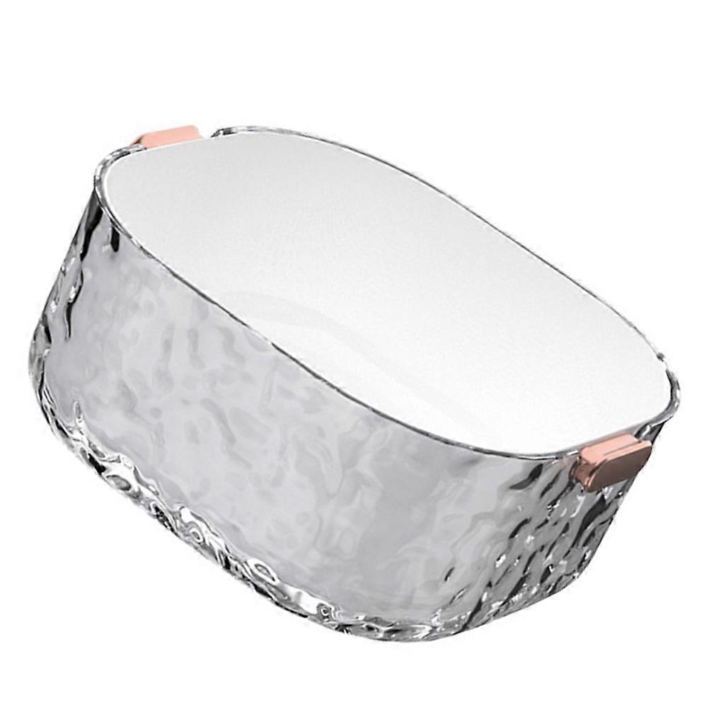 3Pcs Rectangular Strainer Basket For Washing Fruits And Vegetables Ideal For Kitchen And Camping Activities Practical Design Rinsing