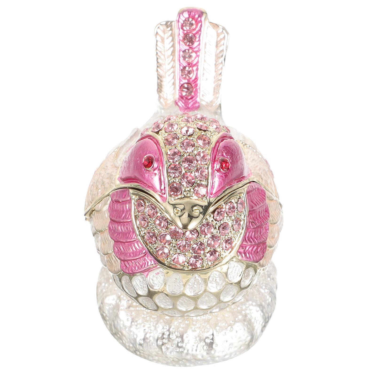 Ring Boxes for Jewelry Gift Bird Shape for Storage Use 3Pcs White