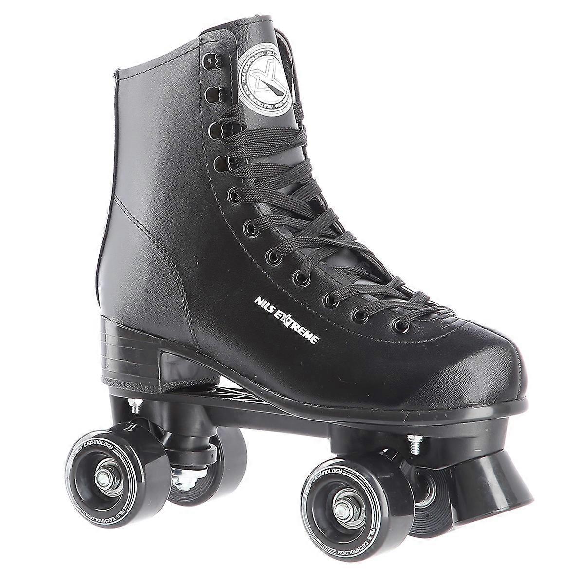 Black roller skates, size 40, Quad Design