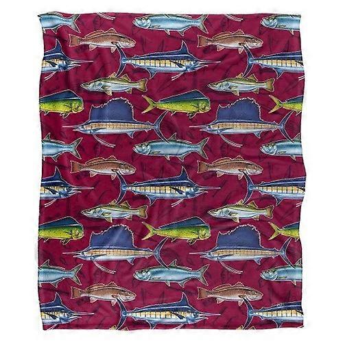 JQ Licensing Silky FIshing Supersoft Blanket
