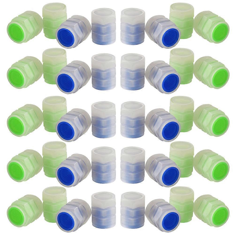 Valve Stem Caps for Car with Luminous Design and Durable Plastic 160Pcs