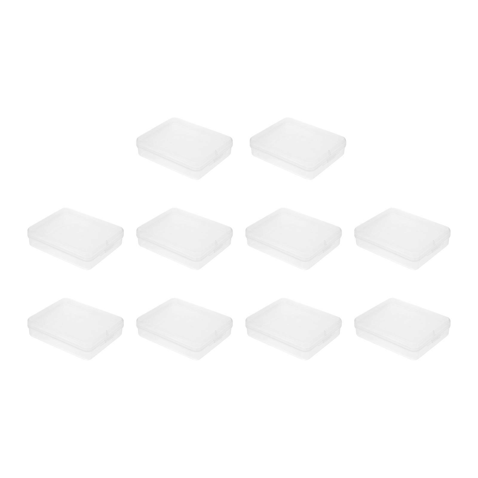 Plastic Cases For Small Items Professional Makeup Artists Makeup Sponge Holder Compact Design 10Pack