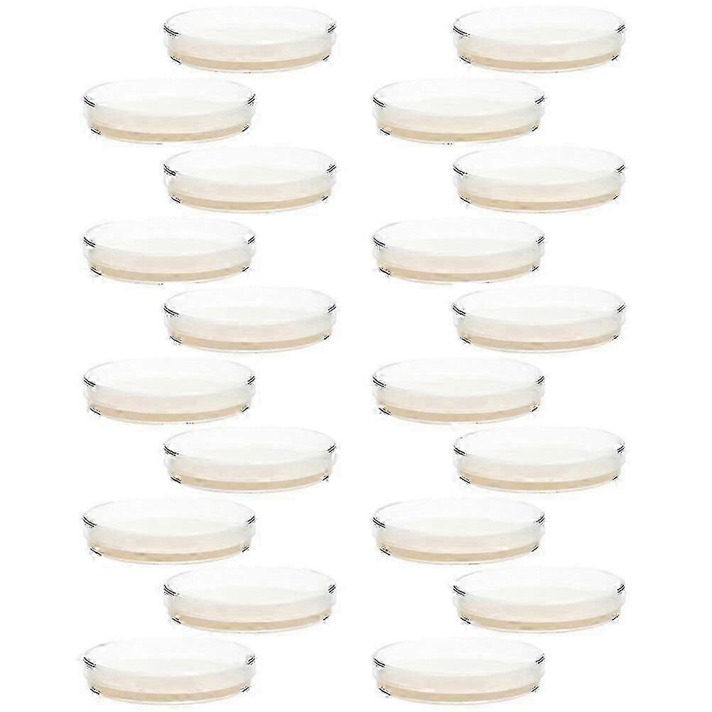 20 pcs petri dishes with prepoured agar science supplies