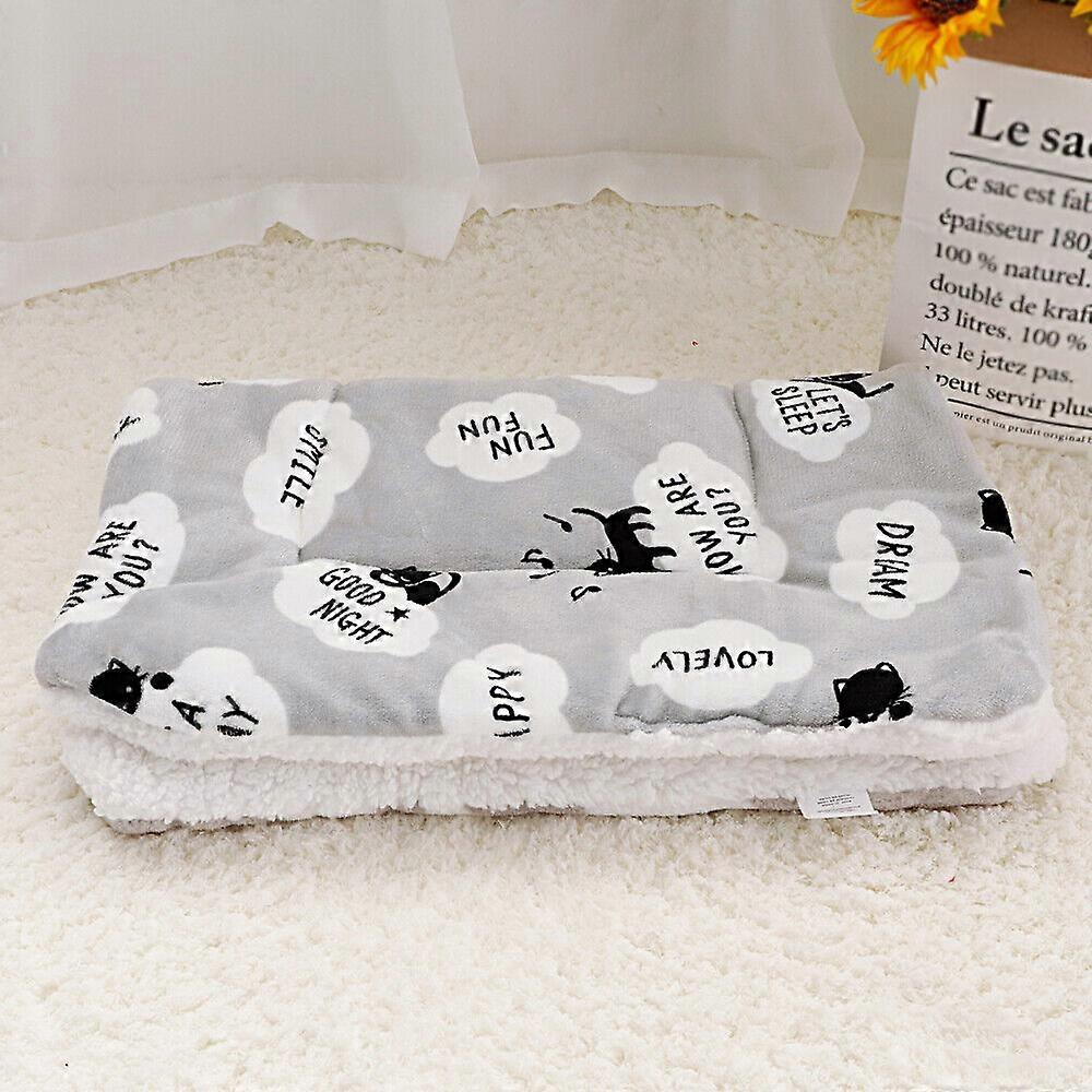 Fleece Dog Beds for Crates Pet Cushion Mat Small Large Warm Cat Sofa Washable