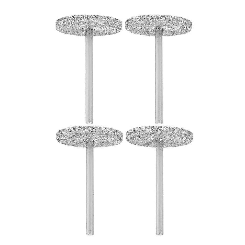 Safety Drill Bit for Nails 16Pcs Set for Grinding Use Silver Nail Tools