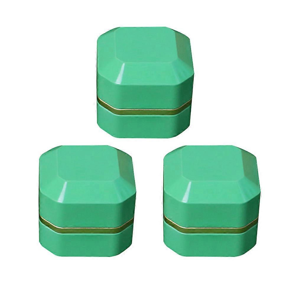 Tea Container Tinplate for Tea Storage Portable Green Canisters