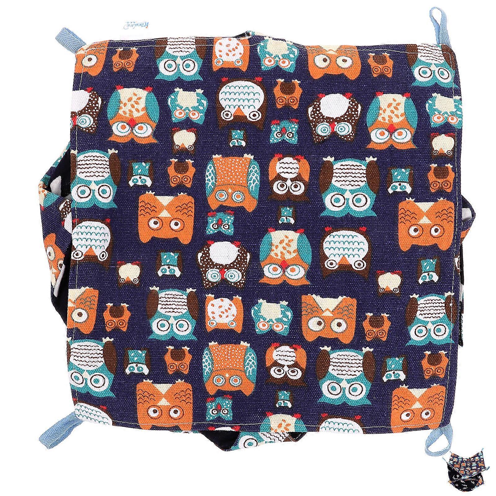 Winter Hanging Bed For Hamsters And Small Pets With Canvas Material 29x29cm 2Pcs