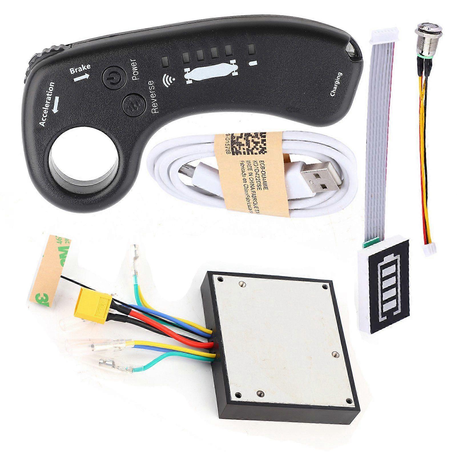 Electric Skateboard Longboard Dual Drive ESC Substitute Control Mainboard with Remote