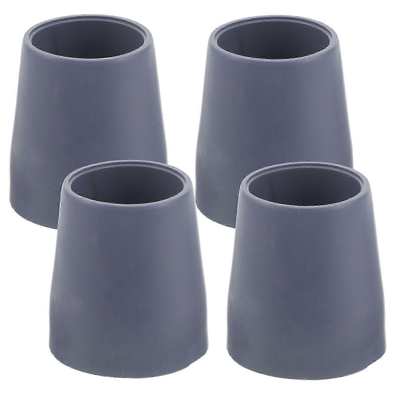 rubber tips for shower bench and cane non-slip