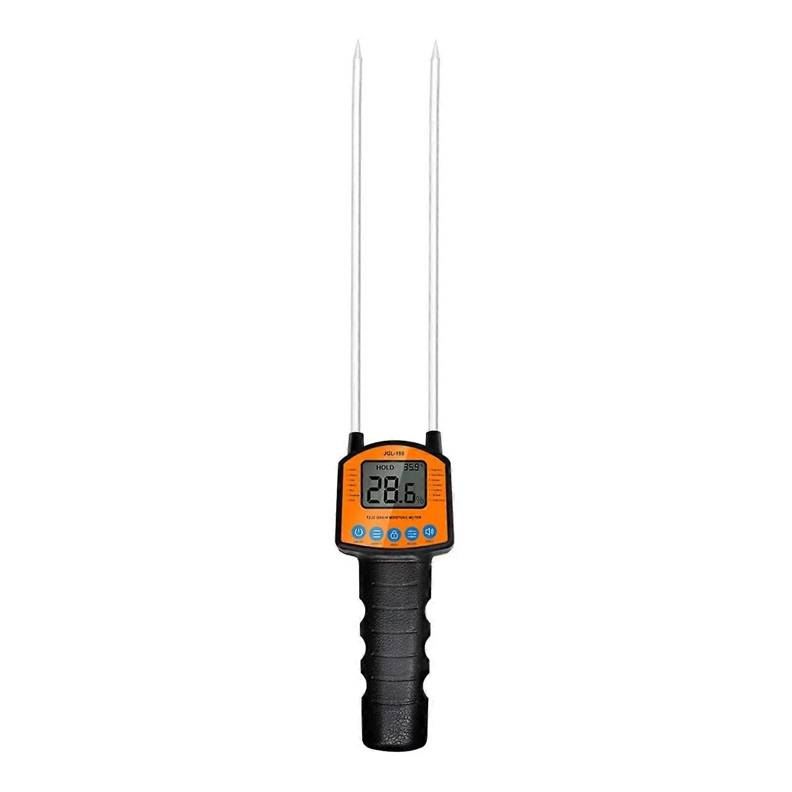 Moisture Meter Digital Grain Moisture Meter Hygrometer For Corn Wheat Peanuts Soybeans Grain Measurement Humidity Tester