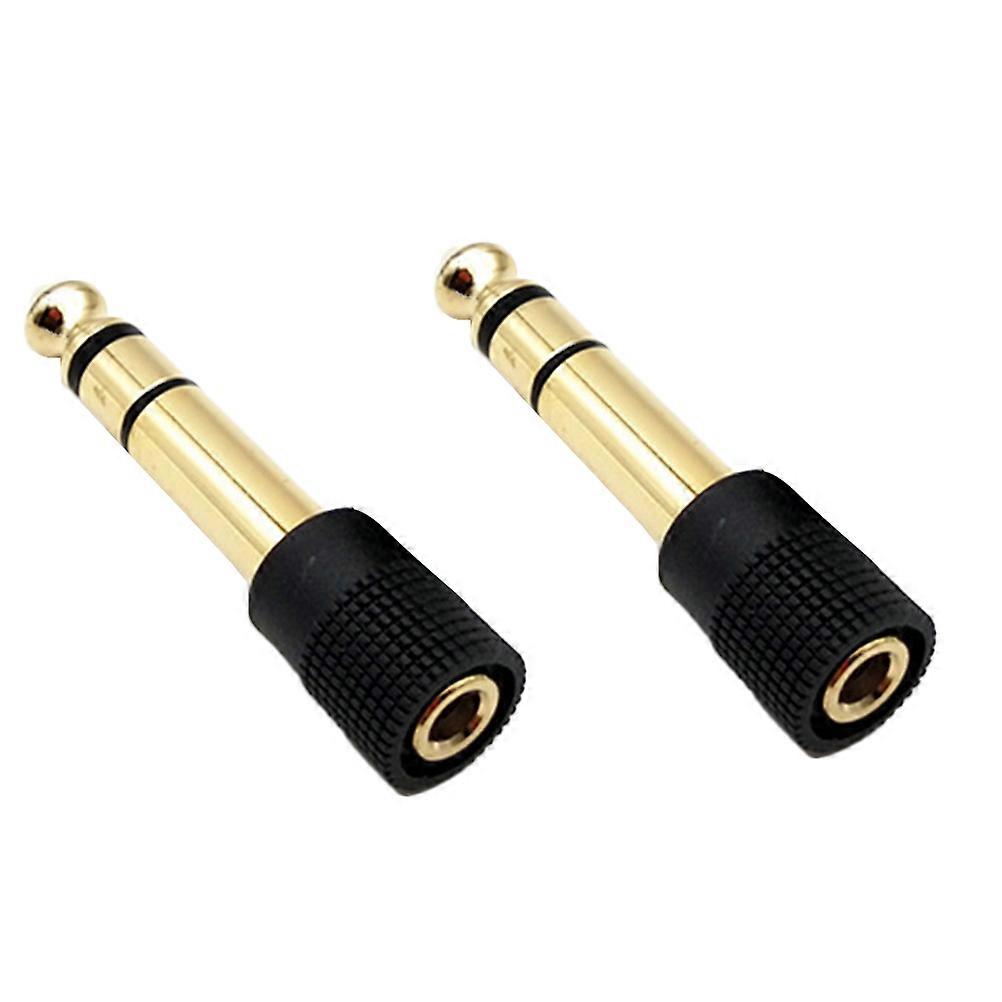 Guitar Connector Converter for Connecting 5Pcs Gold-Plated Microphone Adapters