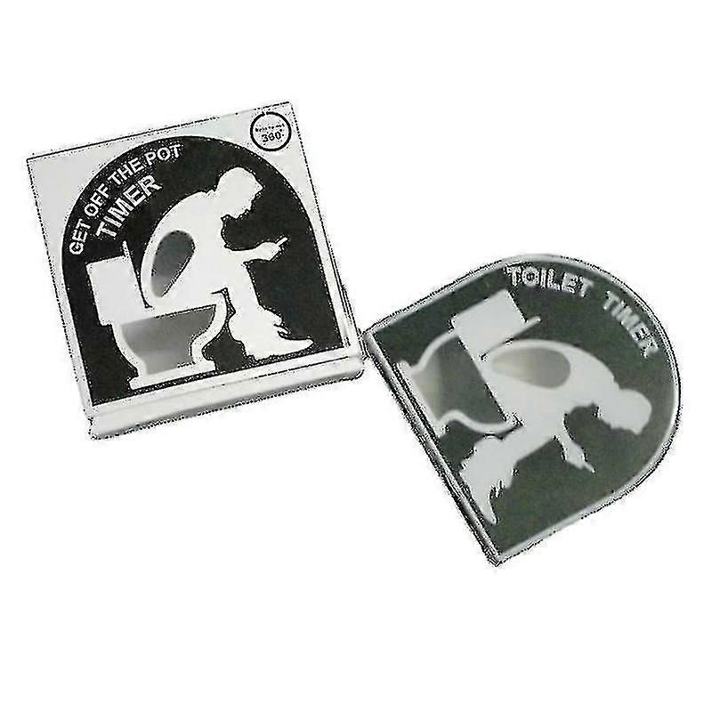 Creative Toilet Timer Countdown Machine Mechanical Alarm Clock Bathroom Tool