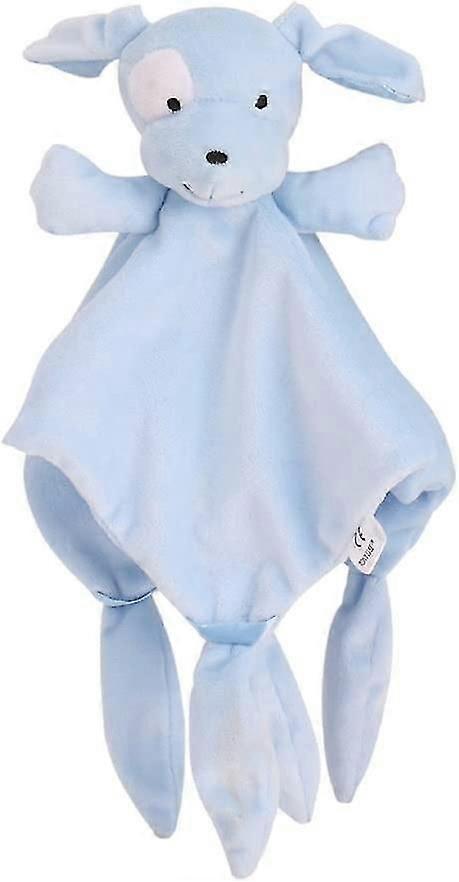Baby Security Blanket Newborn Comforter Toy Comfort Blanket Plush Animal Security Blankie (Dog)-2025-ss