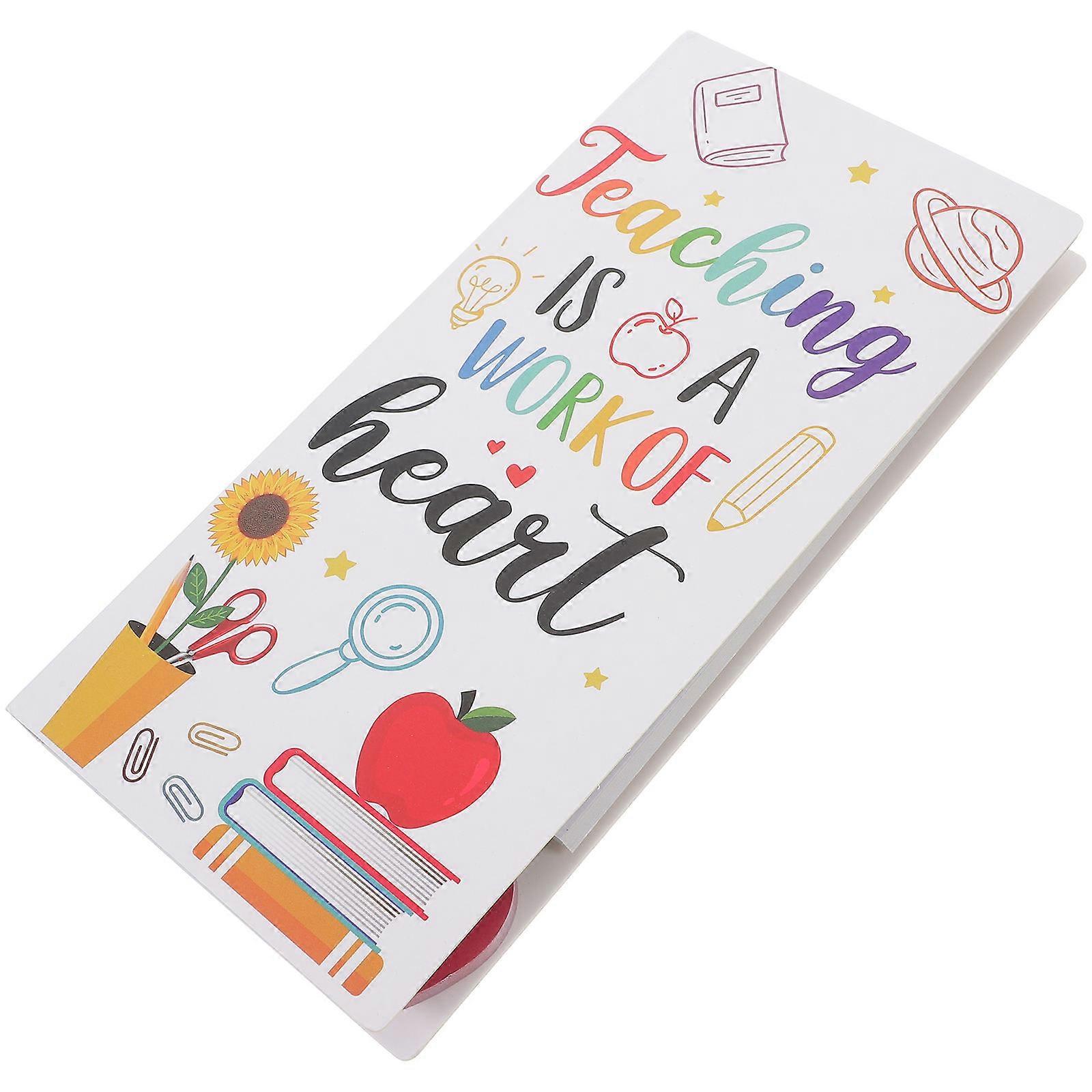 Memo Pad for Office Use 4Sets Strong Adhesive Cartoon Design