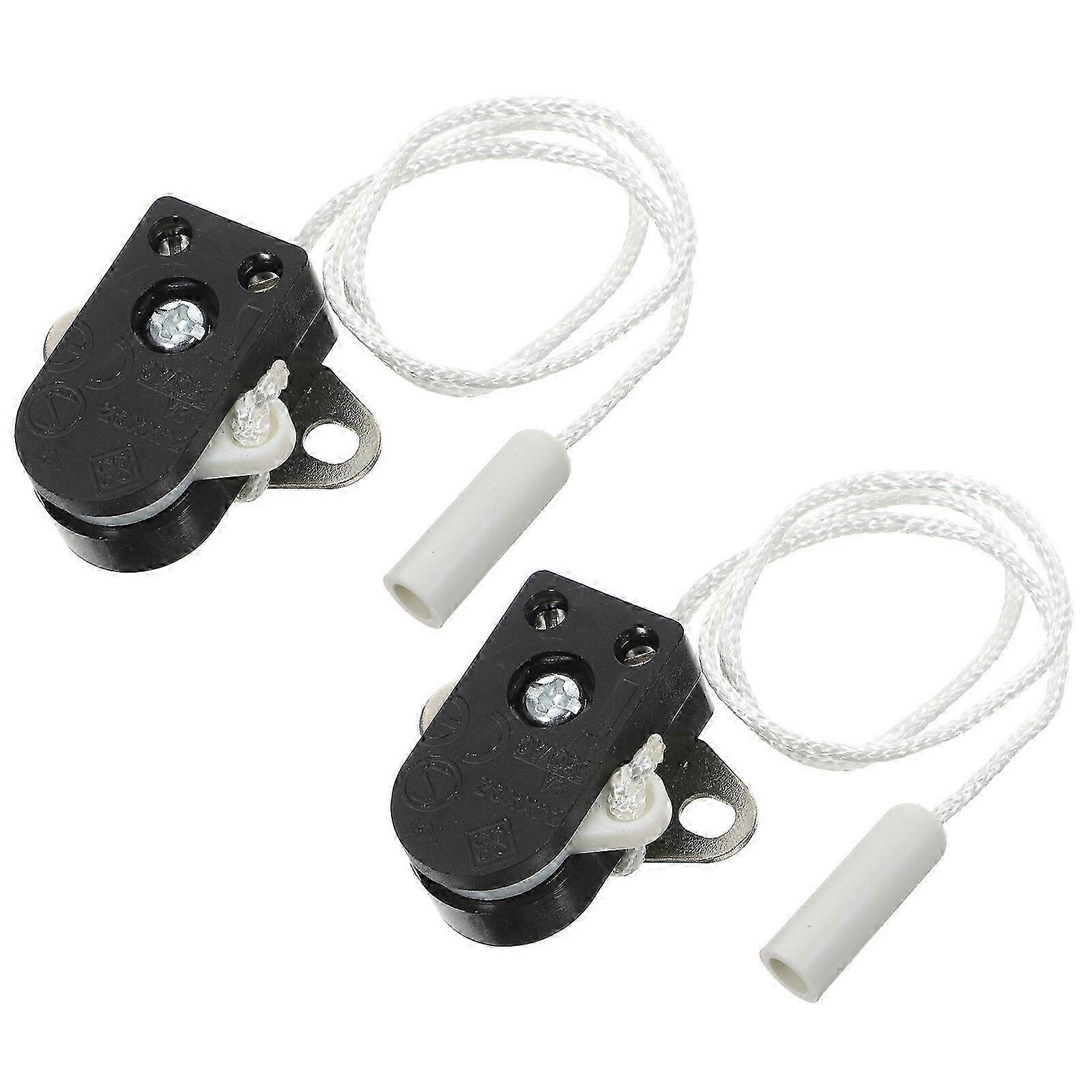 2pcs Wall Light Replacement Lamp Pull Switch, Pull Rope Lighting Accessories
