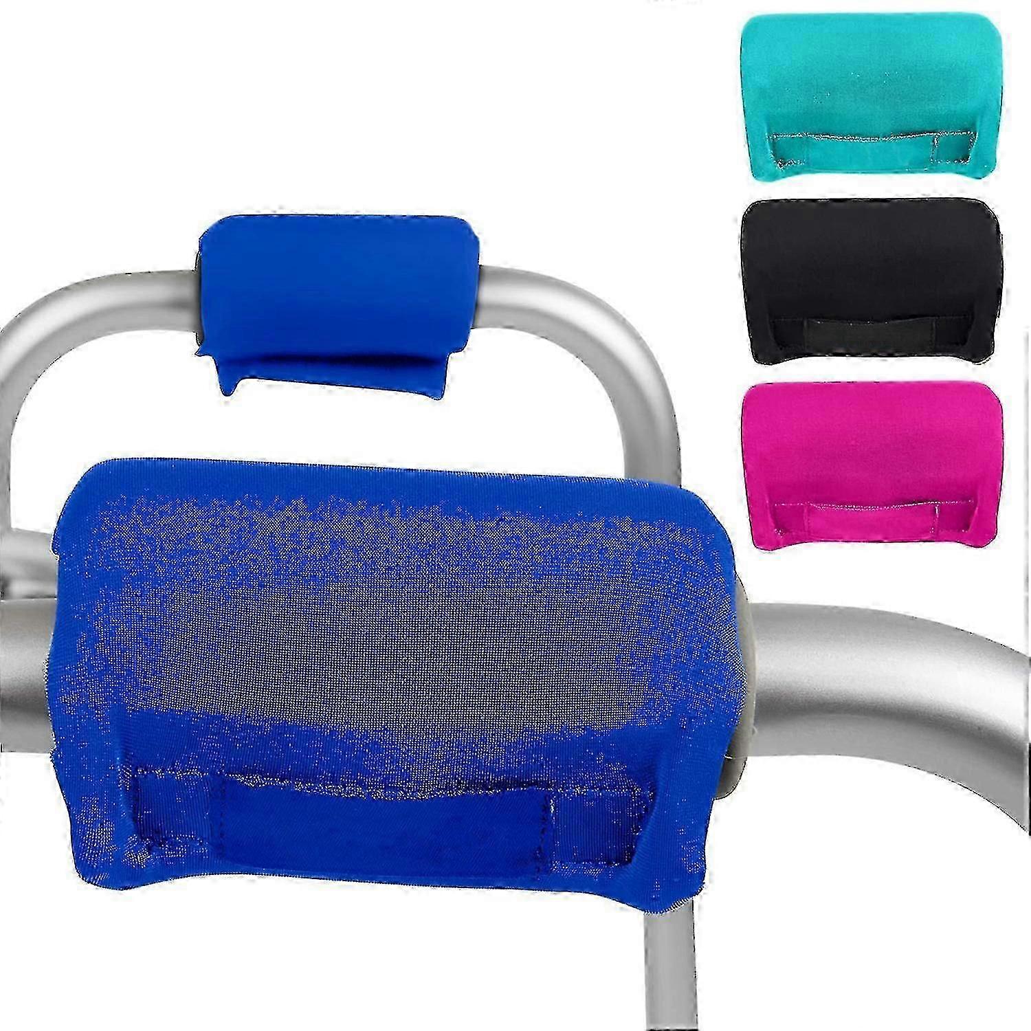 Walker Hand Grips,walker Handle Pads,non-slip Breathable Walker Accessory,soft Cushion Padding For Folding Rolling Wheelchair