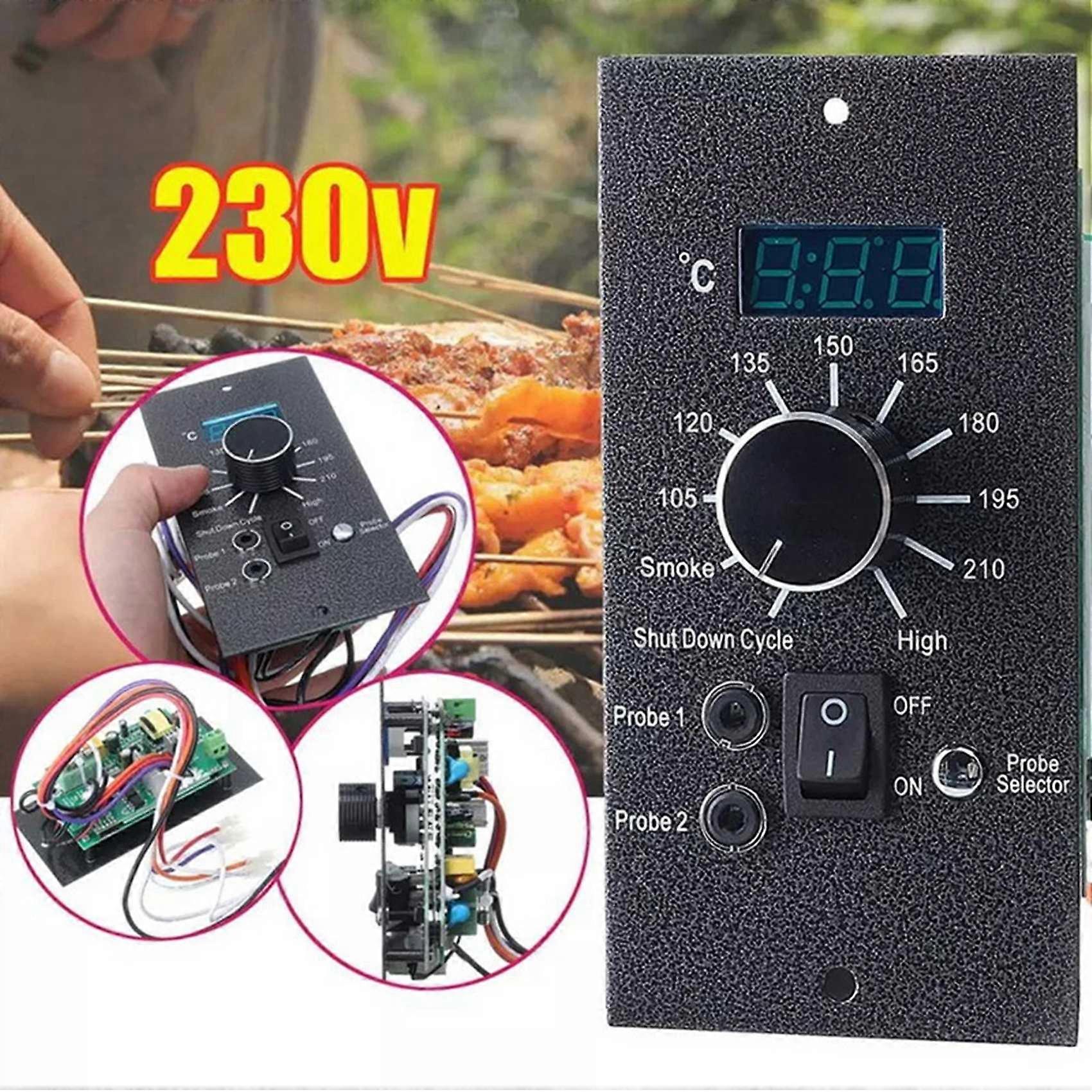 2X Digital Thermostat Upgrade Controller Board Replacement for Traeger Pellet Grill