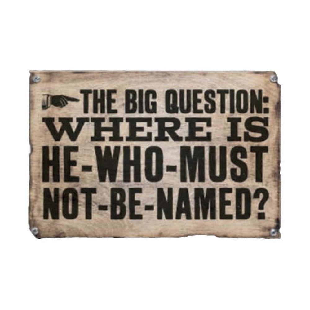 Harry Potter Suuri kysymys -laatta