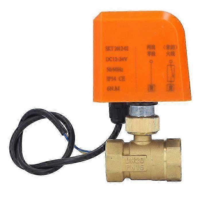 2 Way Ball Valve Electric Ball Valve DN20 2 Way 3/4in Normally Closed ValveEdition 1028