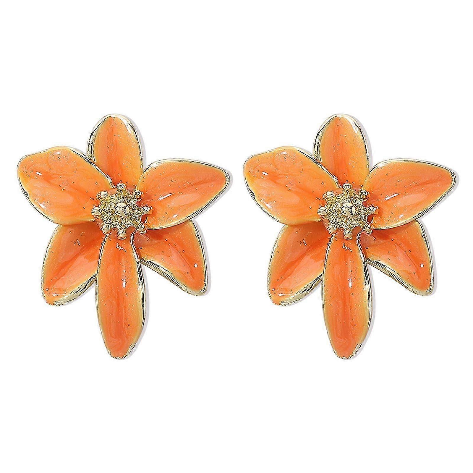 Floral Drop Earrings for Women's