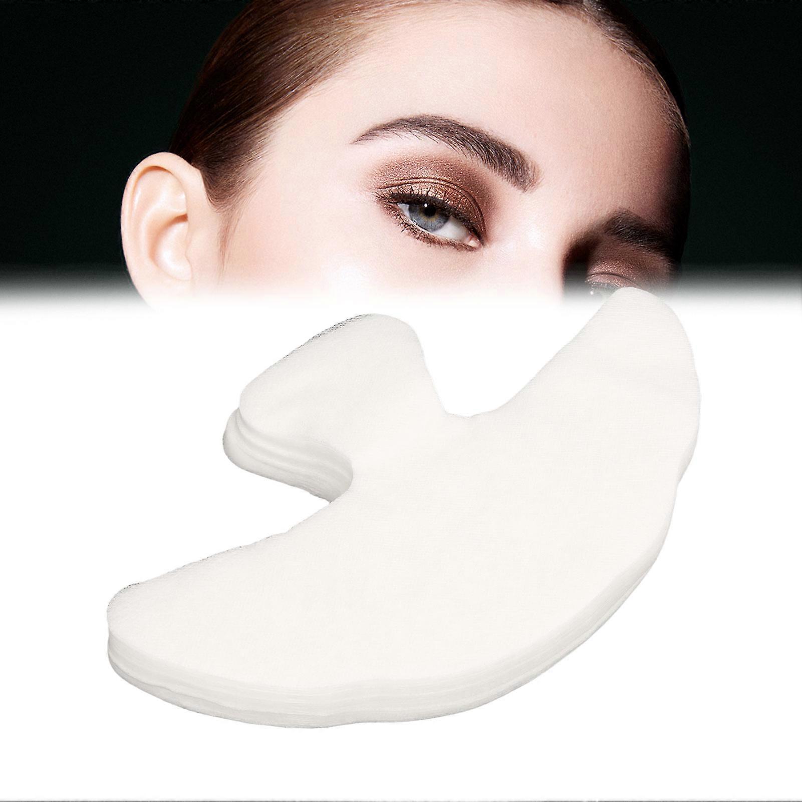 100pcs Silk T Zone Mask Paper DIY Thin Forehead Nose Mask Paper Sheet for Blackhead Wrinkle Removal