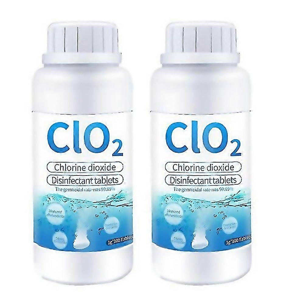 For Healthy Chlorine Dioxide Effervescent Tablet Clo2 Antibacterial Disinfection Easy To Clean And M