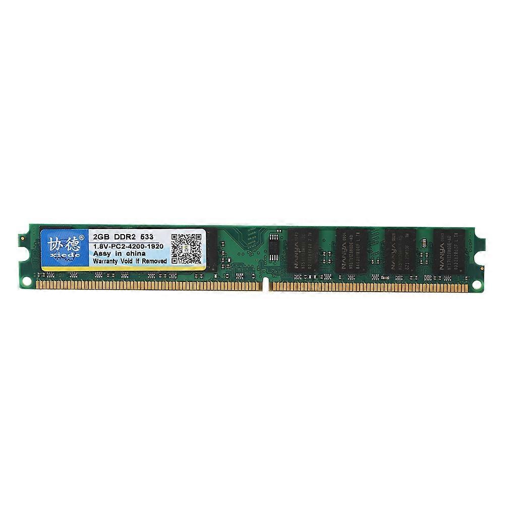 xiede DDR2 533MHz 2G 240Pin For Desktop Motherboard Memory RAM Fully Compatible