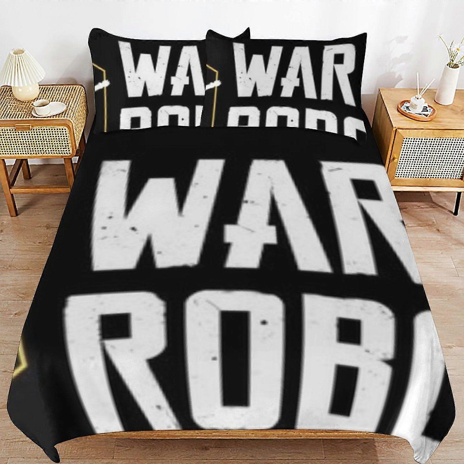 d193 War of the Robots Practical Fabric Sleep Ready Texture High Thread Composition Duvet Cover Sets Convenience b193