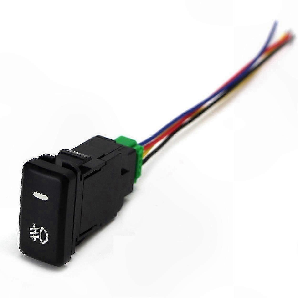 Waterproof Toggle Fog Lamp Switch with White Light for Toyota