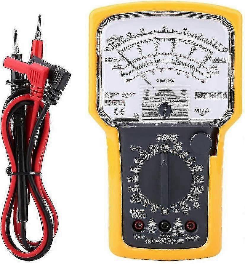 Electrical Testers Analog Multimeter High Accuracy Pointer For Alternating Current Voltage Resistance Capacitive Current Edition 1107
