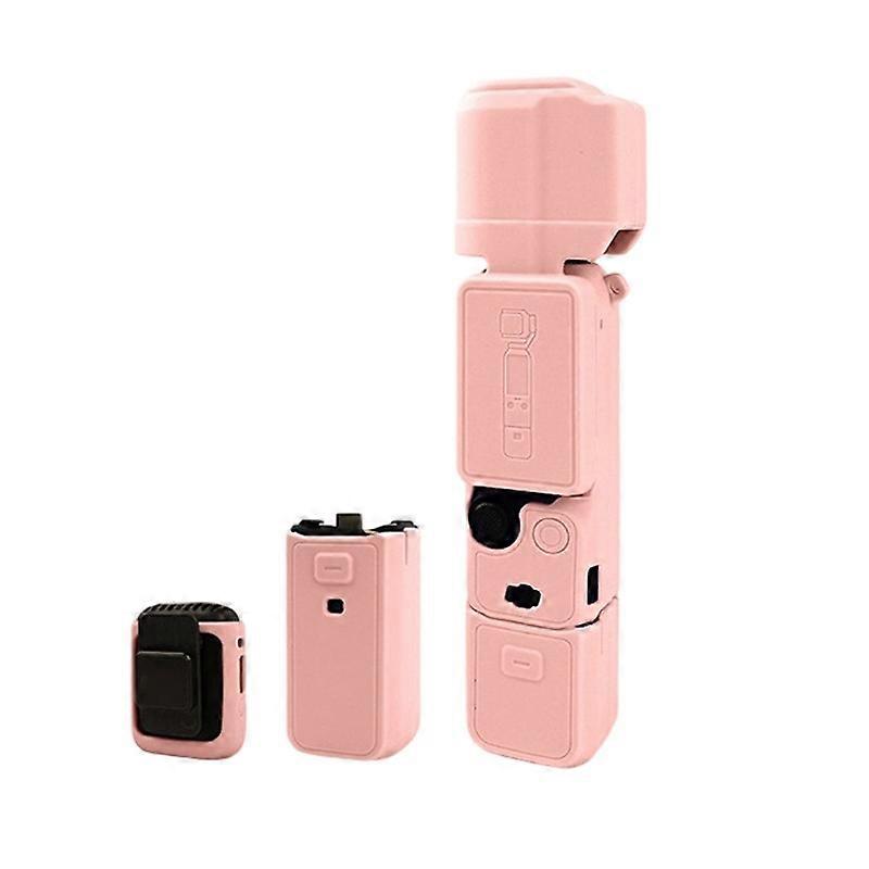 For POCKET3 Silicone Case with Lens Cover & Screen Shade