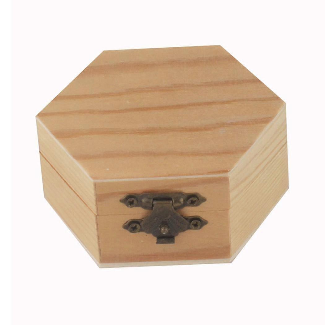 Box Storage Box Christmas Toys Decoration Hexagonal