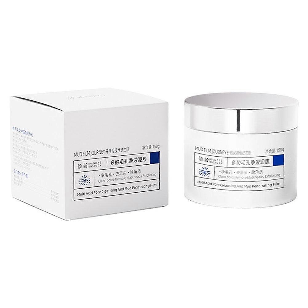 Deep Pore Cleansing Facial Mask for Oily Skin Minimizes Pores and Controls Oil Gently Refreshing 150g