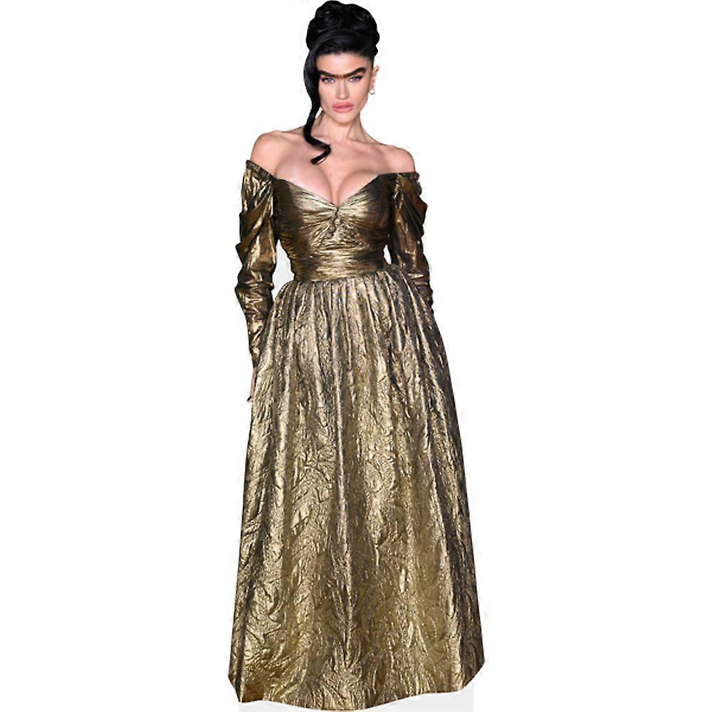 Sophia Hadjipanteli (Gold) Cardboard Cutout (lifesize OR mini size). Standee. Stand Up.