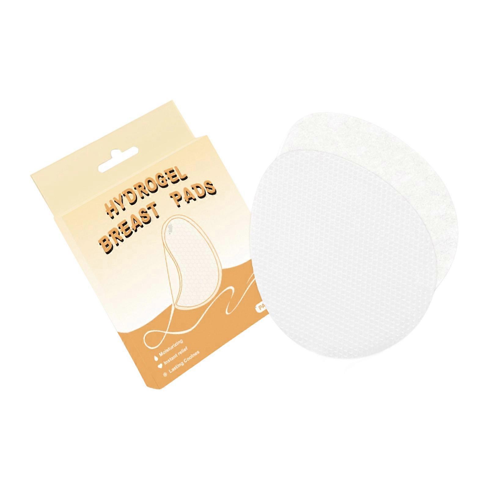 Hydrogel Breastfeeding Pads 10pcs/set Reusable Moisturizing Patches Enjoy Nursing Comfortable Use for Sensitive Skin Multicolor