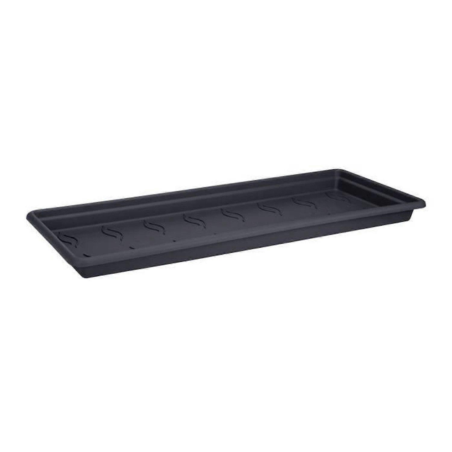 Green Basic XXL Planter Saucer 32.9 x 72.2 x height 5.8 cm - Black - Plastic