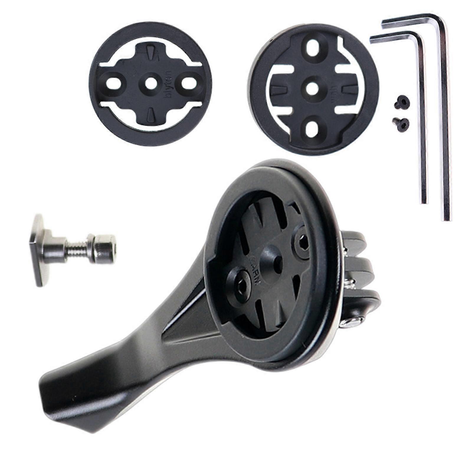 Multifunction  Aluminum Cycle Computer Mount Easy To Install Bike Computer Rack Suitable for Road Mountain & Urban Commuting Multicolor